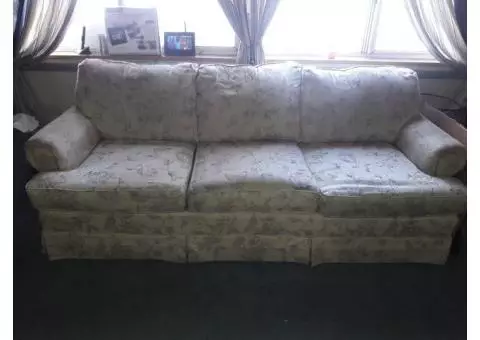 COUCH, CHAIR, OTTOMAN